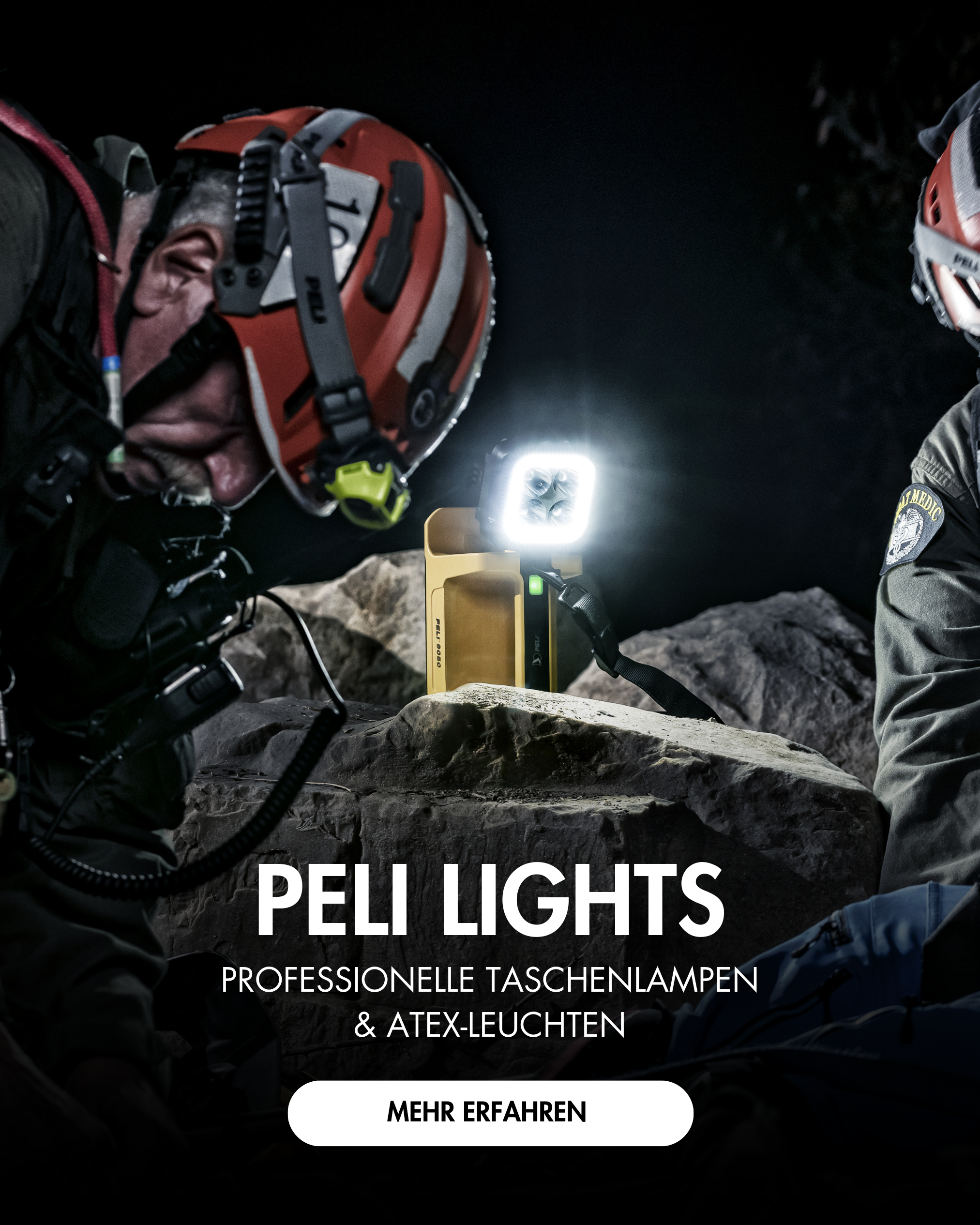 Peli Lights, lampes modernes à Led et Atex.
