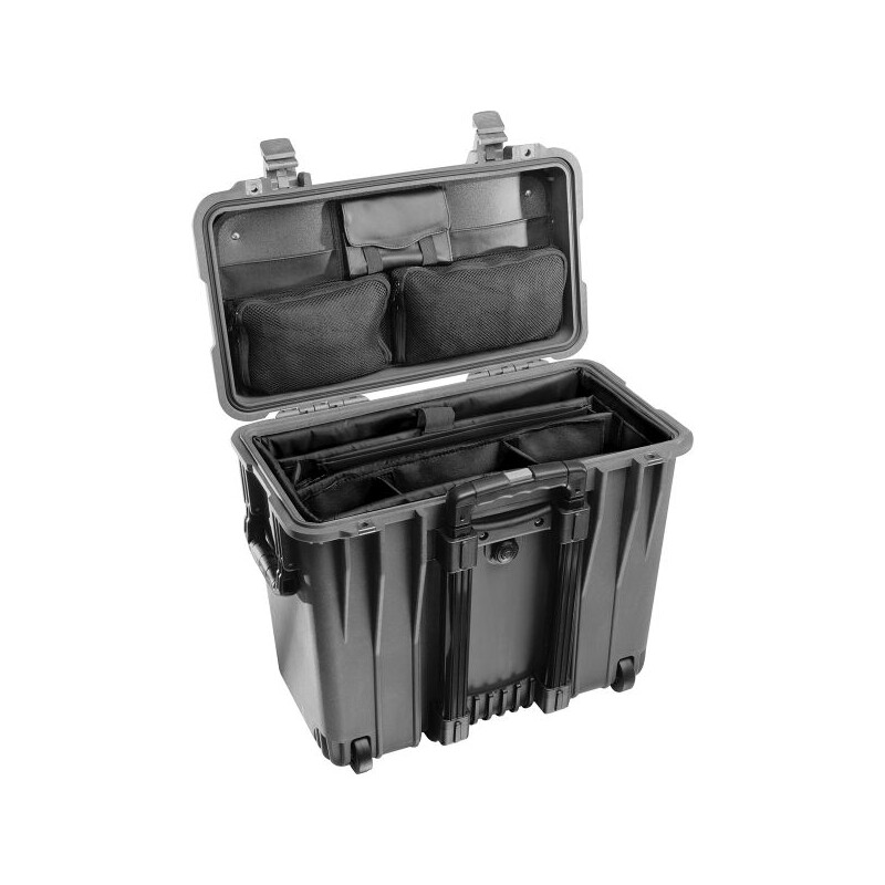 Peli Case 1440 Top Loader med kontorinddeling, sort