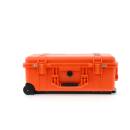 Peli Case 1510 Trolley mit Schaum, orange