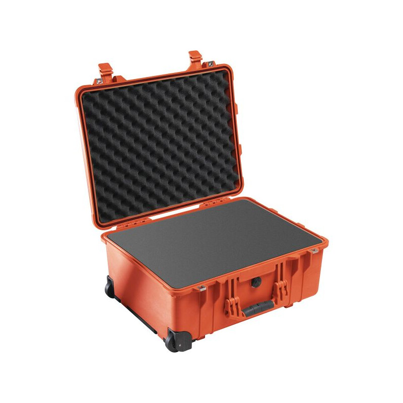 Peli Case 1560 Trolley mit Schaum, orange
