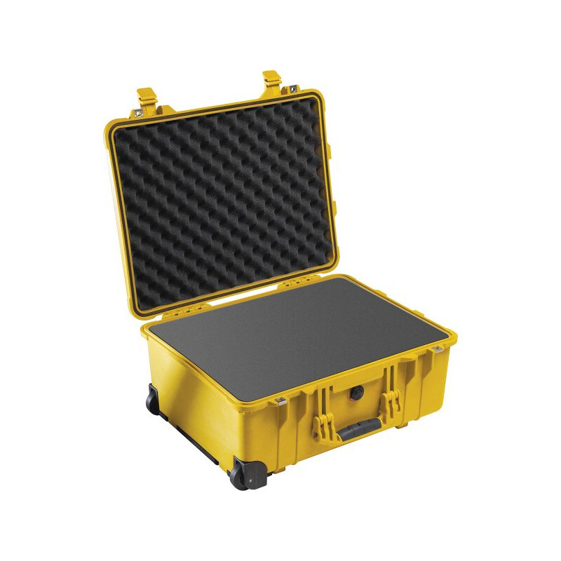 Peli Case 1560 Trolley mit Schaum, gelb