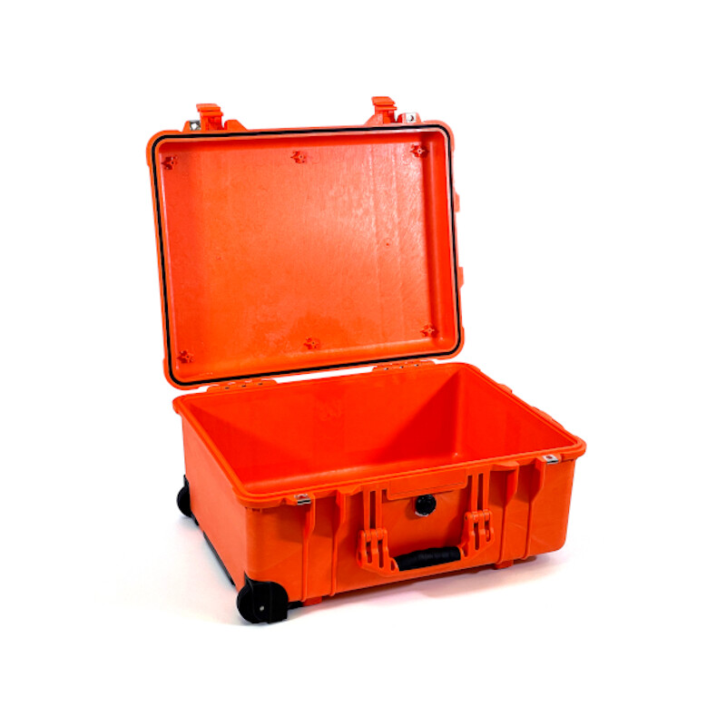 Peli Case 1560 Wózek bez pianki, pomarańczowy