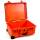 Peli Case 1560 Trolley ohne Schaum, orange