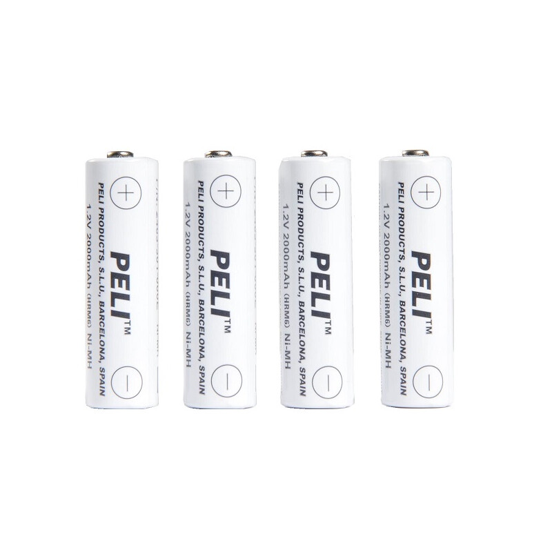 Set di 4 batterie di ricambio Ni-MH Peli Light 2469P