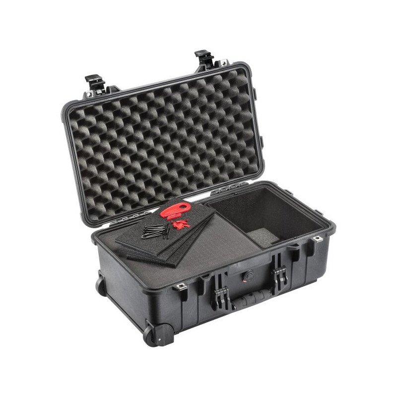 Peli Case 1510 Trolley TrekPak/Schaum Hybrid, schwarz