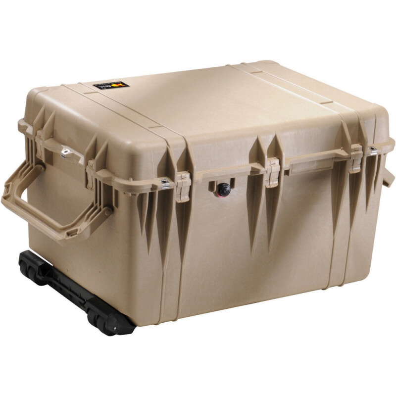 Peli Case 1660 Trolley mit Schaum, desert tan (Sand)