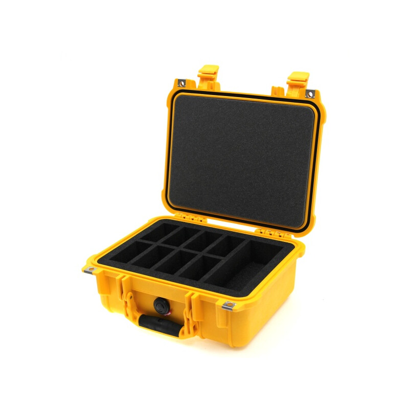 Peli Case 1400 horlogekast, geel