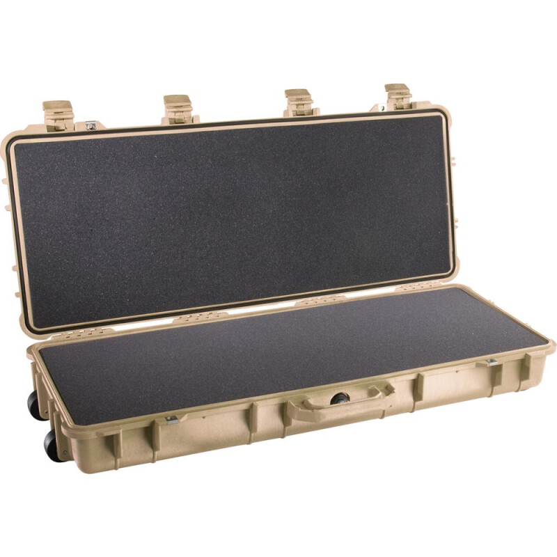 Peli Case 1700 con espuma, bronceado desierto (arena)