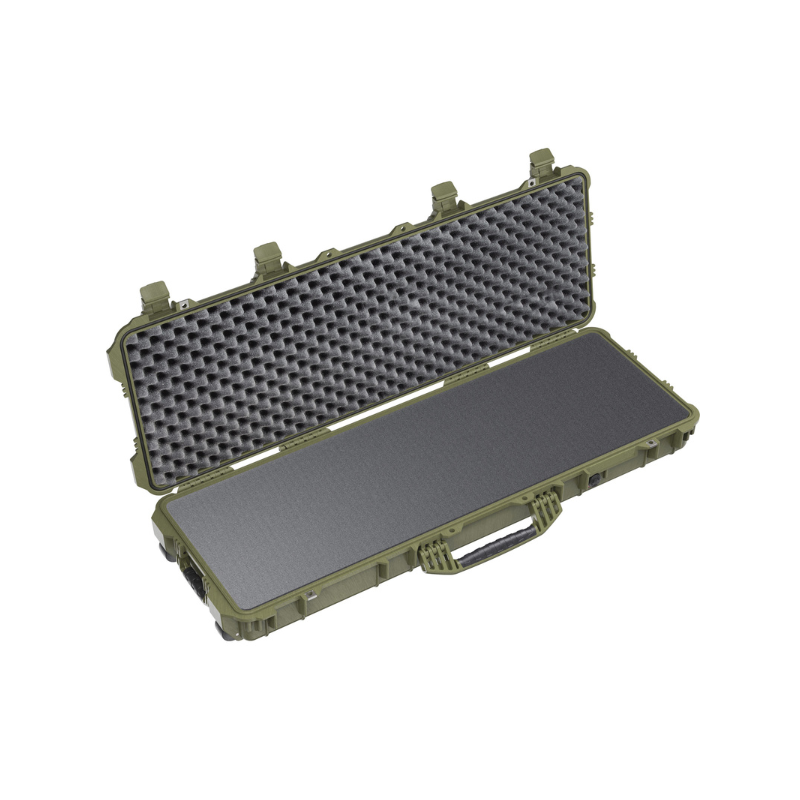 Peli Case 1720 med skum, oliven