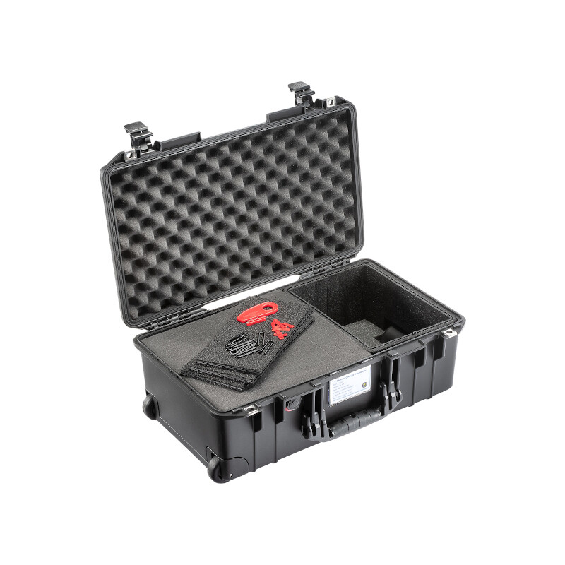 Peli Air 1535 Trekkar TrekPak/Foam Hybrid, zwart