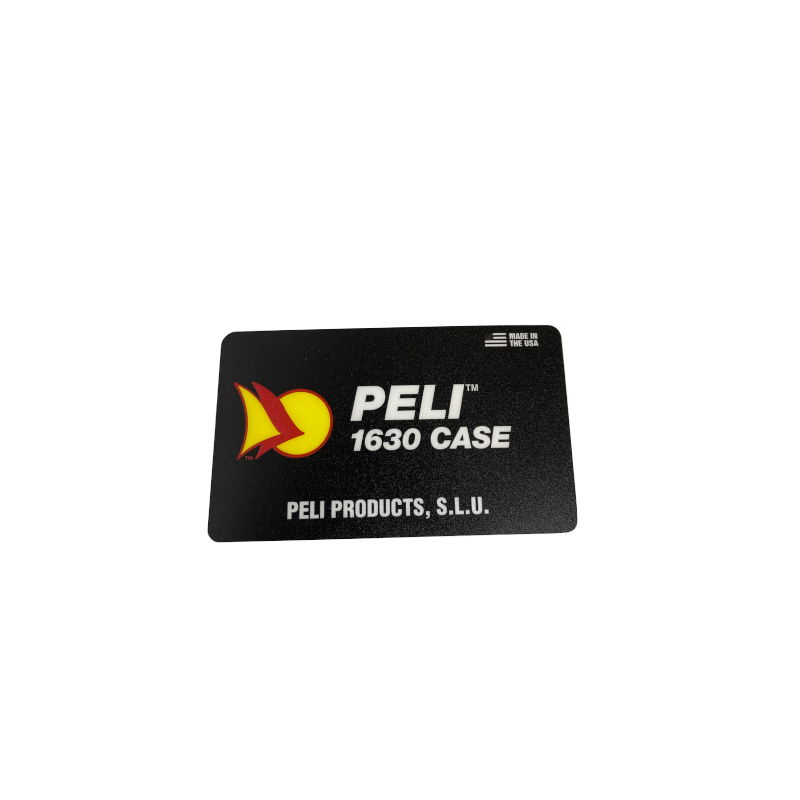 Peli Case 1630 Produktaufkleber