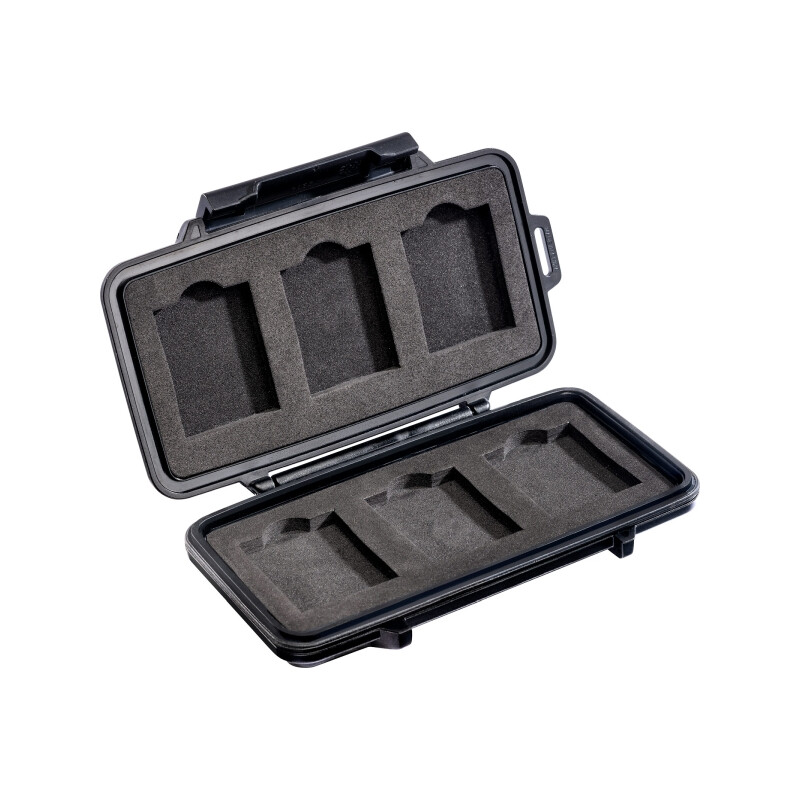 Peli Micro Case 0965 für XQD und CFexpress Speicherkarten, schwarz
