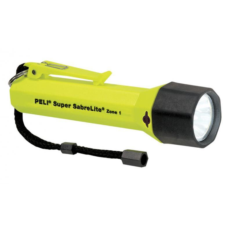 Peli Light 2000 Xenon ATEX Zone 1, gul