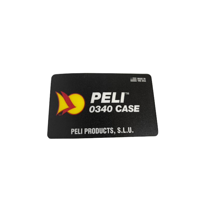 Peli Case 0340 Autocollant produit