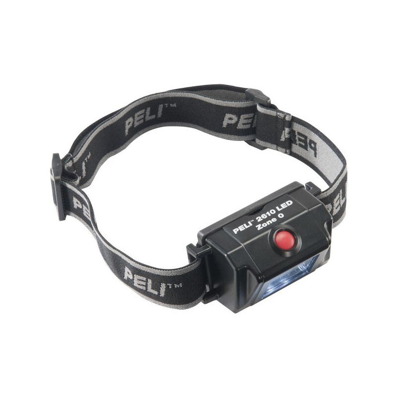 Peli Light 2610 LED Lampe frontale ATEX Zone 0, noire