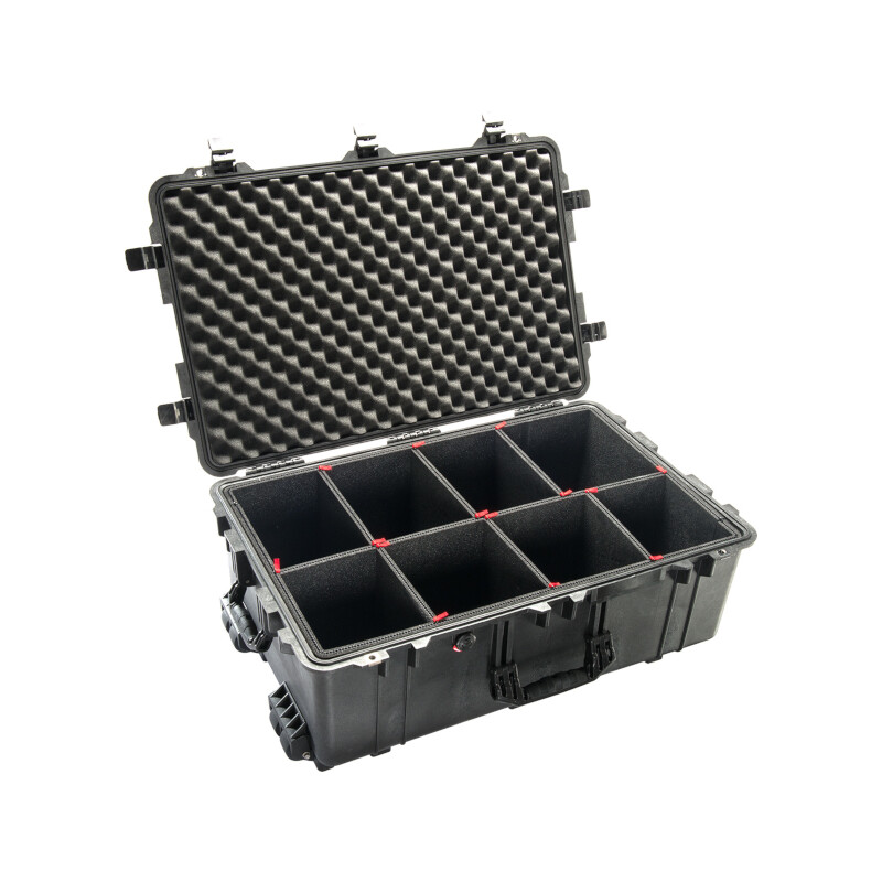 Peli Case 1650 Trolley with TrekPak, black