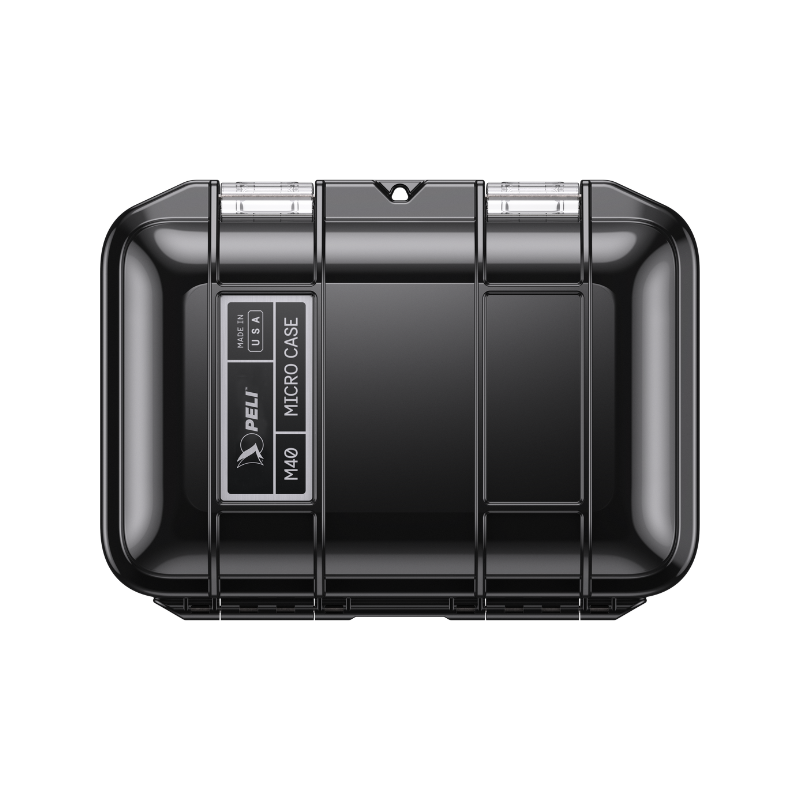 Peli Micro Case M40 sort, sort indsats