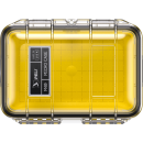 Peli Micro Case M40 transparent (Clear), gelber Einsatz