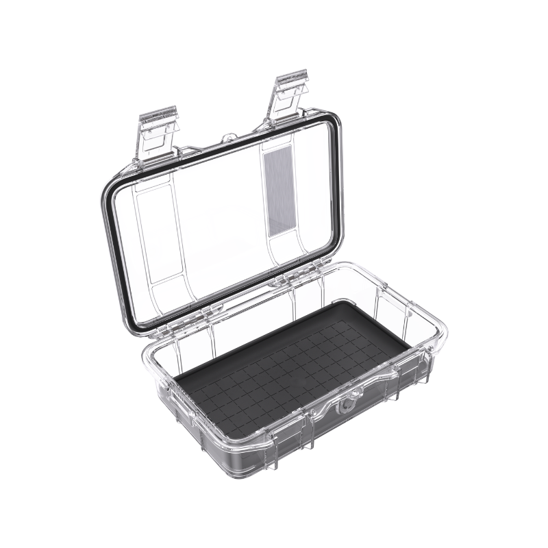 Peli Micro Case M50 trasparente (Clear), inserto nero
