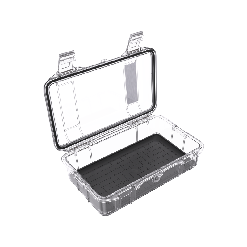 Peli Micro Case M60 trasparente (Clear), inserto nero