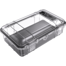Peli Micro Case M60 transparent (Clear), schwarzer Einsatz