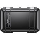 Peli Micro Case M60 schwarz, schwarzer Einsatz