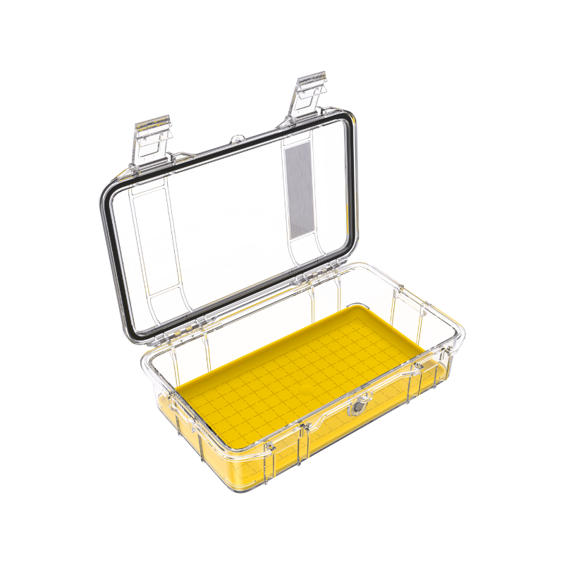 Peli Micro Case M60 transparent (Clear), gul indsats