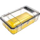 Peli Micro Case M60 transparent (Clear), gelber Einsatz