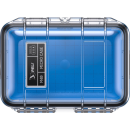 Peli Micro Case M40 transparent (Clear), blauer Einsatz