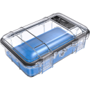 Peli Micro Case M50 transparent (Clear), blauer Einsatz