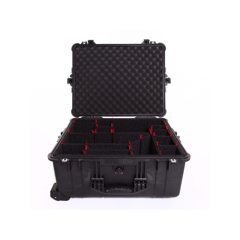 Peli Case 1610 Trolley with divider system, black