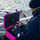 Peli Case 1510 Trolley mit Einteilungssystem, pink