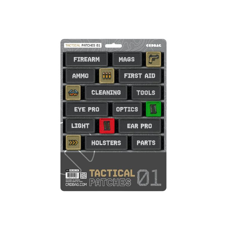 CRDBAG Tactical Patches 01