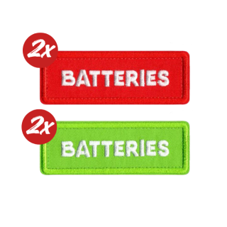 CRDBAG Einzelpatches - Batteries