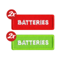 CRDBAG Einzelpatches - Batteries