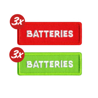 CRDBAG single patches - Batteries