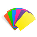 CRDTABS BRICK Rainbow doppelseitige Etiketten, 30er-Pack
