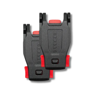 CRDBAG Maglock MOLLE Buckles 2er-Pack, schwarz