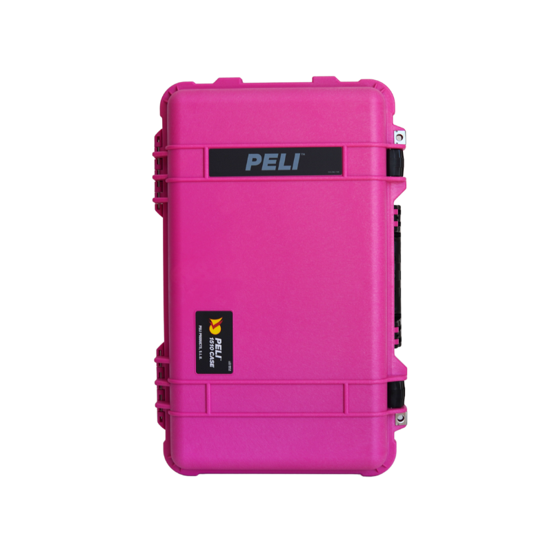 Peli Case 1510 Trolley mit TrekPak Einteilungssystem, pink