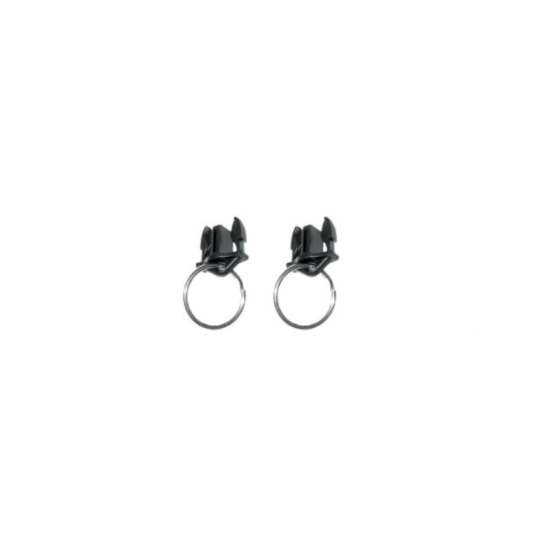 GearKeeper® AC0-0911, Clip mâle Q/C-2 avec anneau en acier inoxydable