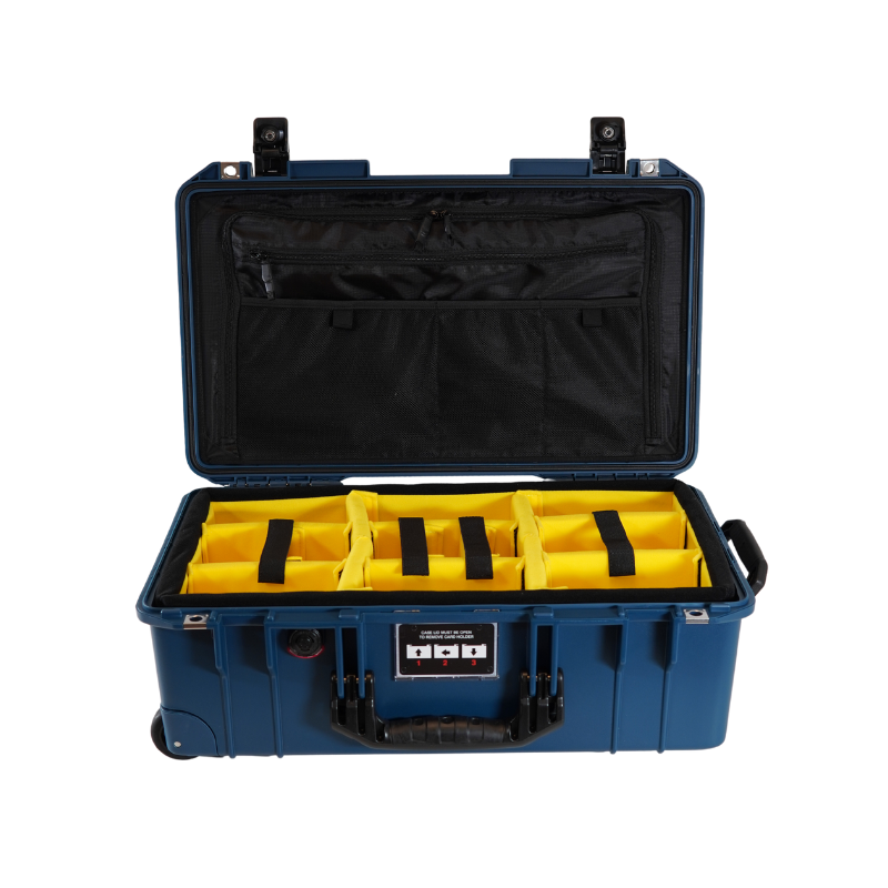 Peli Air 1535 Travel con sistema divisor, azul índigo