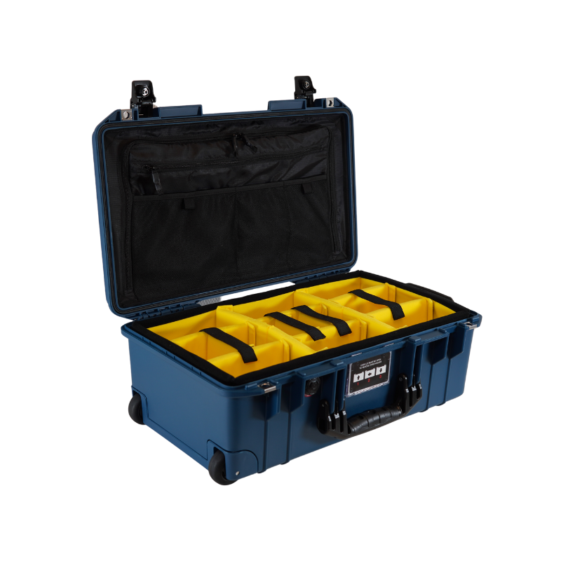 Peli Air 1535 Travel con sistema divisor, azul índigo