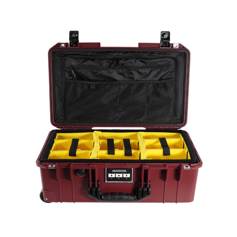Peli Air 1535 Travel med opdelingssystem, Oxblood