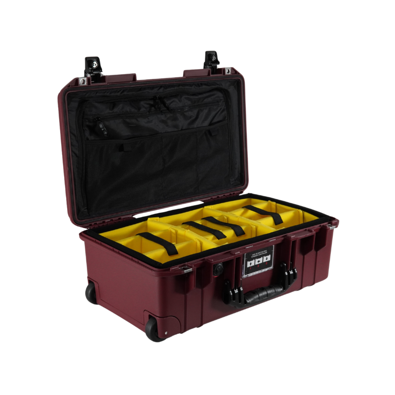 Peli Air 1535 Travel med opdelingssystem, Oxblood