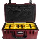 Peli Air 1535 Travel z systemem przegródek, Oxblood