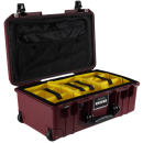 Peli Air 1535 Travel z systemem przegródek, Oxblood