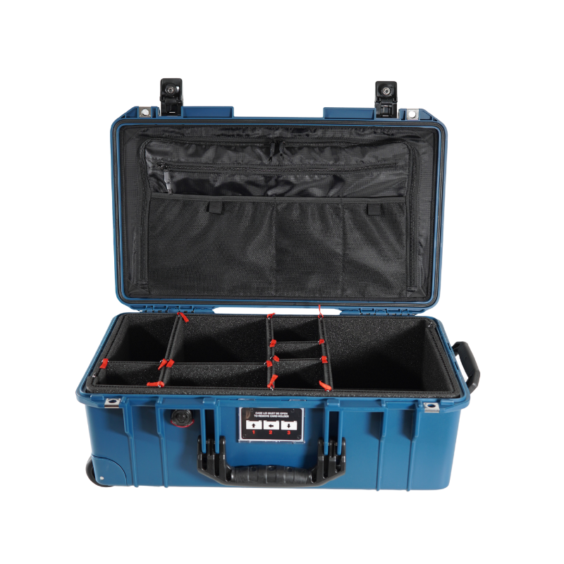 Peli Air 1535 Rejser med TrekPak, Indigo Blue