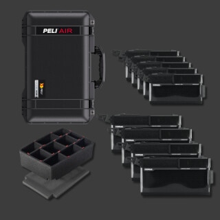 Peli Air 1535 avec CRD Adventure Organizing Kit IV noir