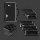 Peli Air 1535 mit CRD Adventure Organizing Kit IV Schwarz