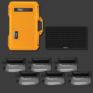 Peli Air 1535 mit CRD Adventure Organizing Kit V Gelb